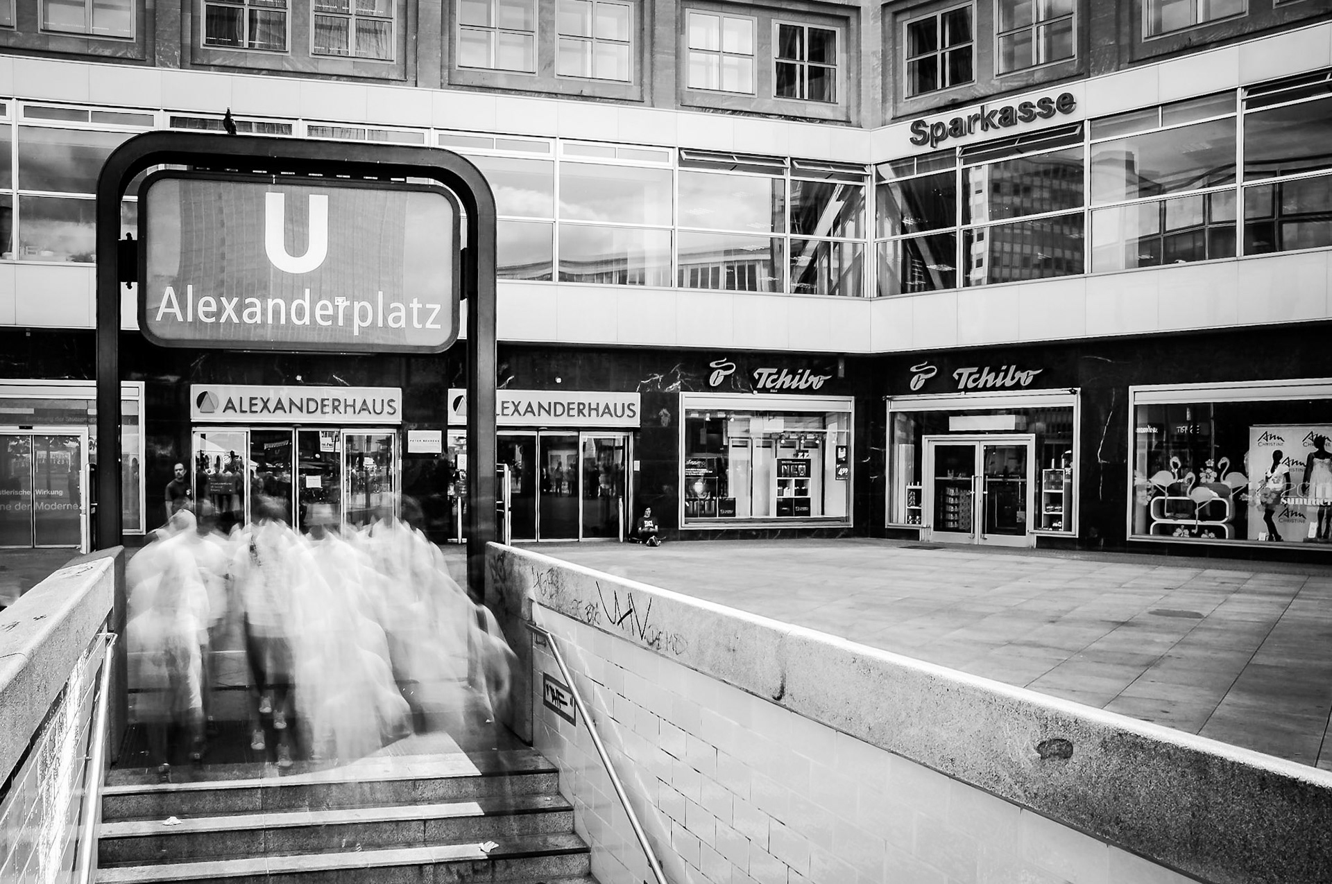 Berlin Alexanderplatz - Langzeitaufnahme