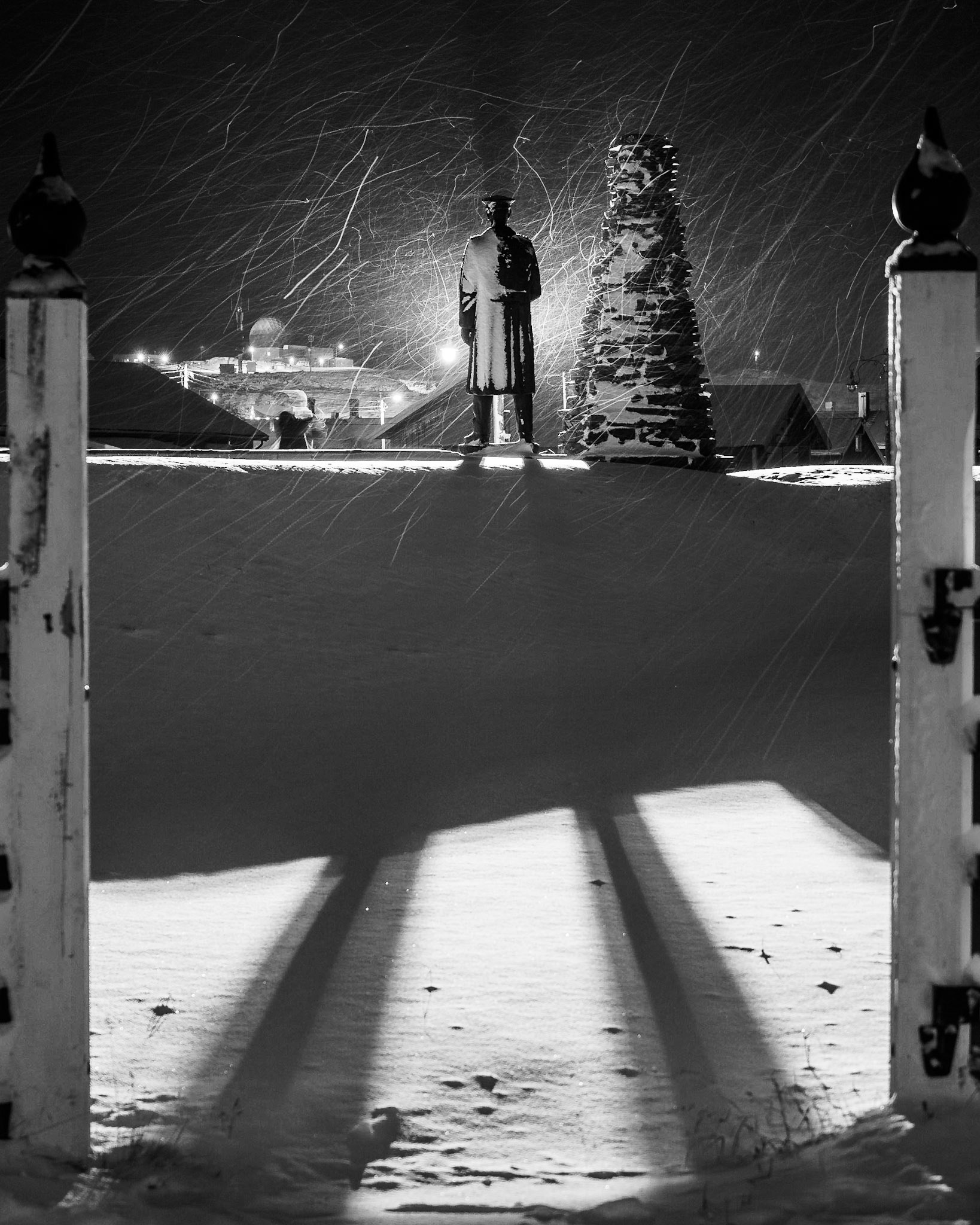 König Haakon in Vardo, Norwegen