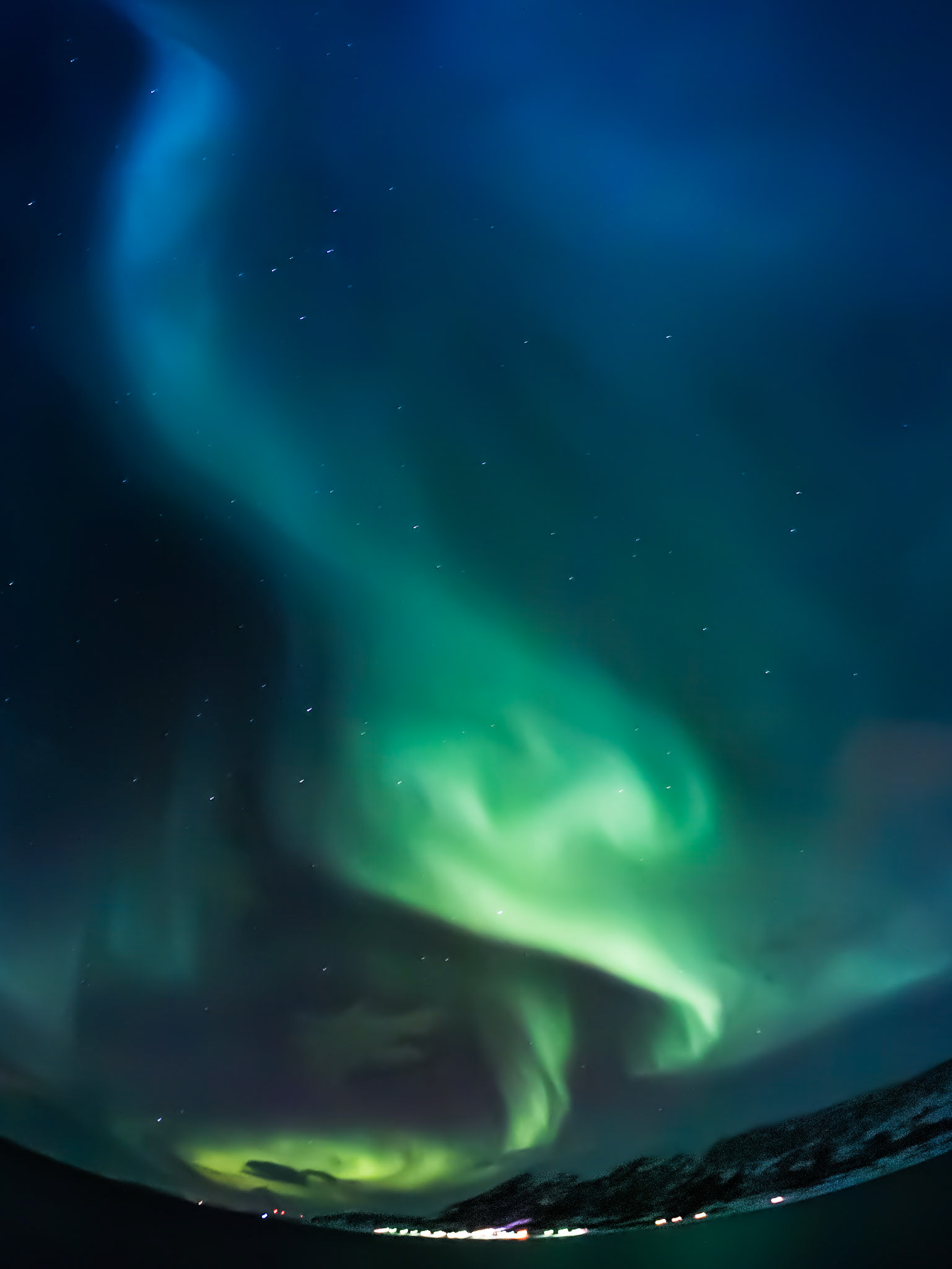 Tanz am Himmel - Polarlichter