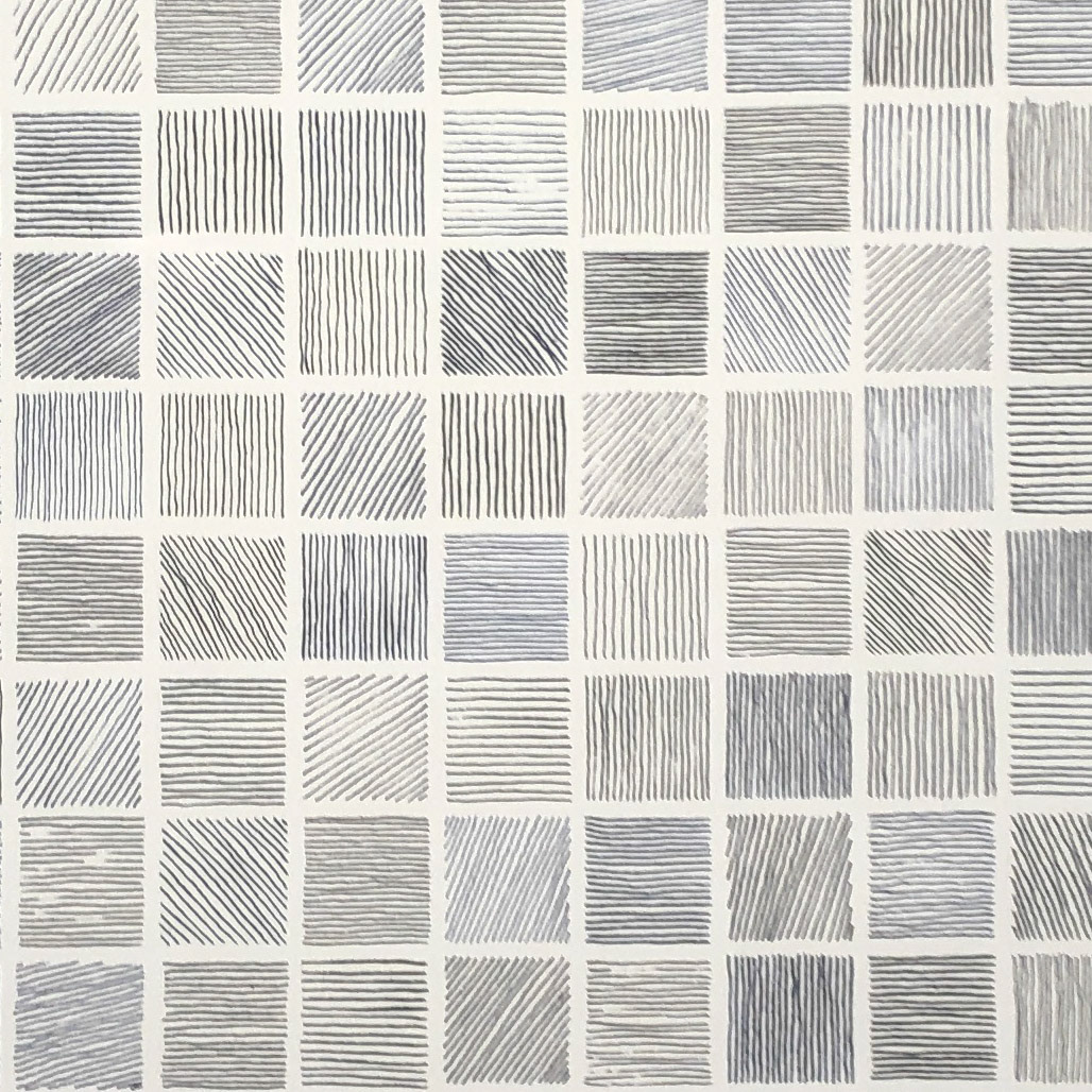 Black and Blue Delight - detail