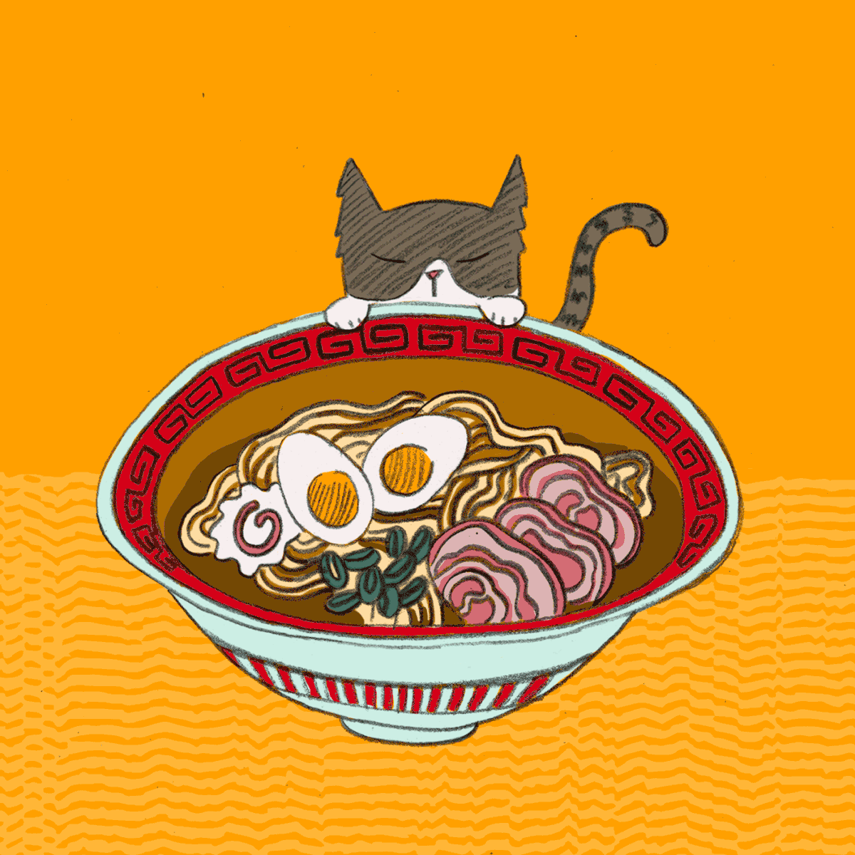 Kasi Yalon Ramen Cat