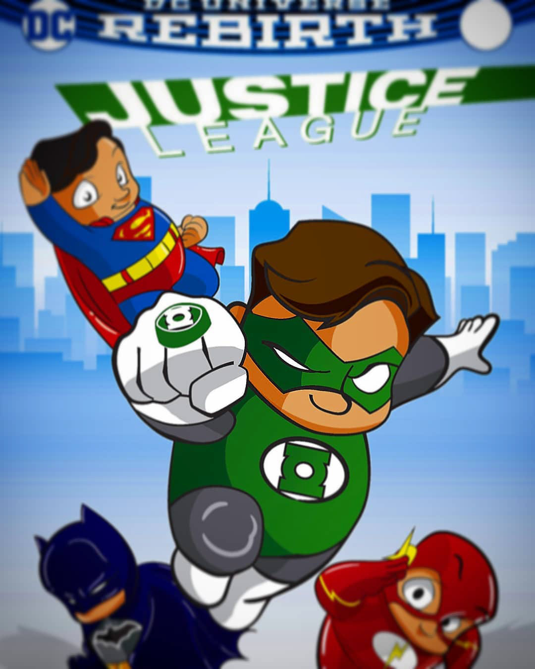 Chibi Justic League Fan Art