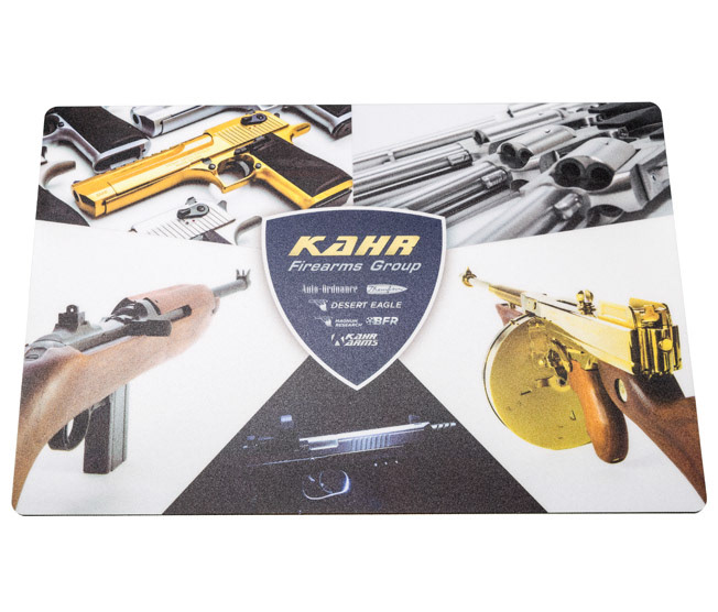 Kahr Firearms Group Counter mat design by jay moon (jaymoondesign)