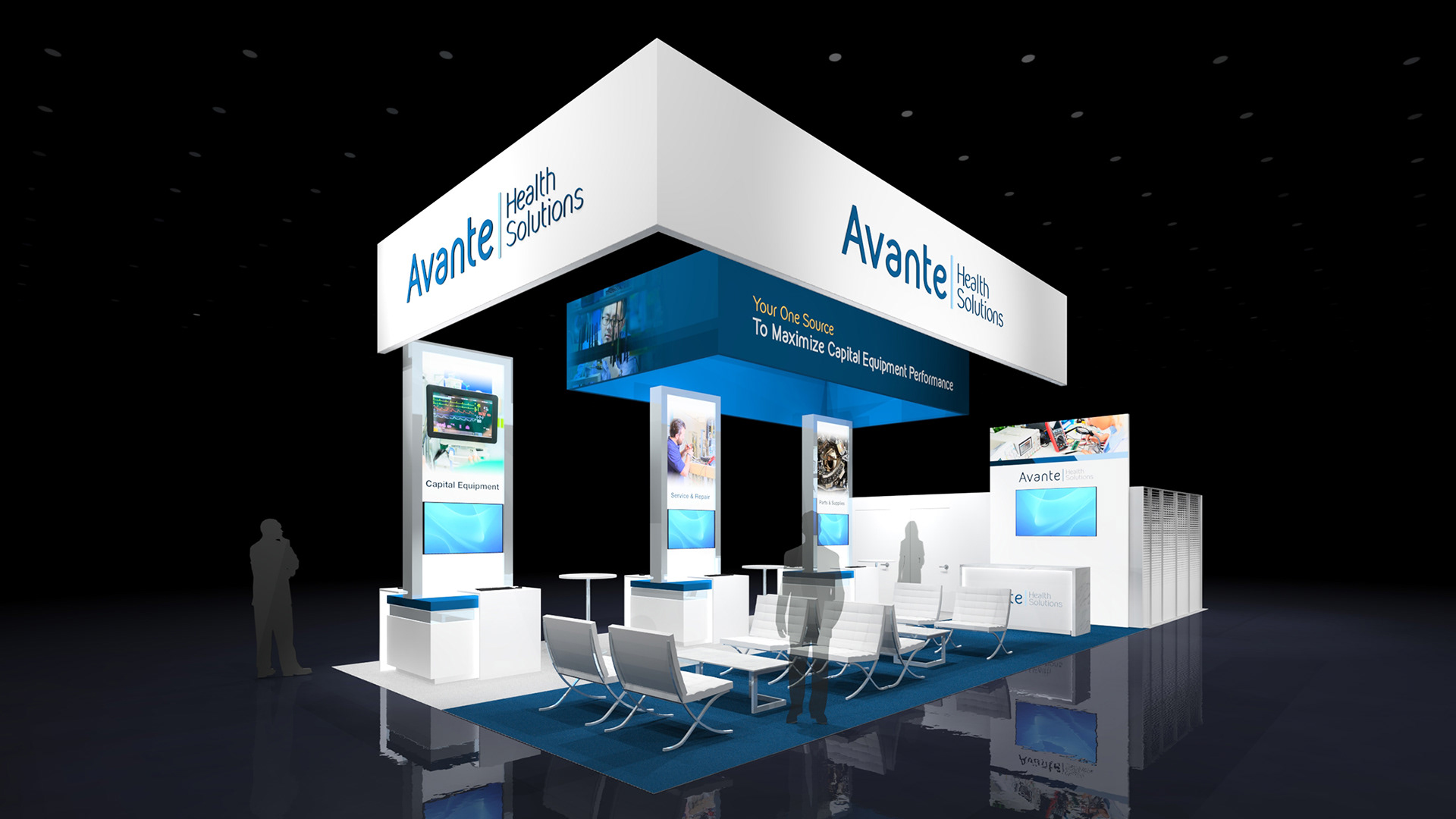 Design Ideas for a 20x30 Trade Show Booth