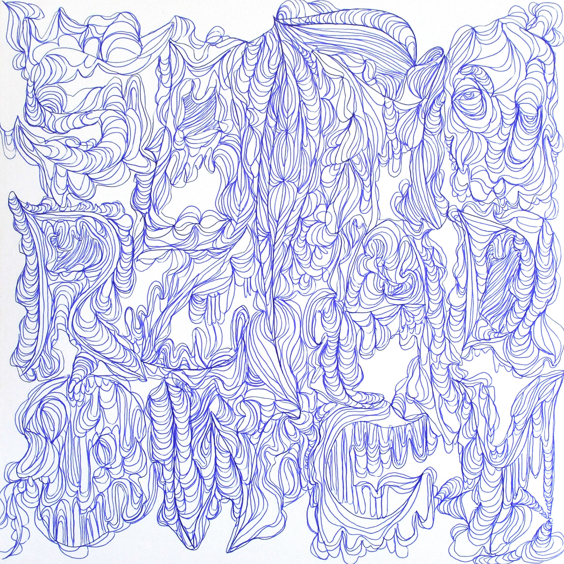 SAMORZADOWCY LP COVER, 2010 32x32 cm