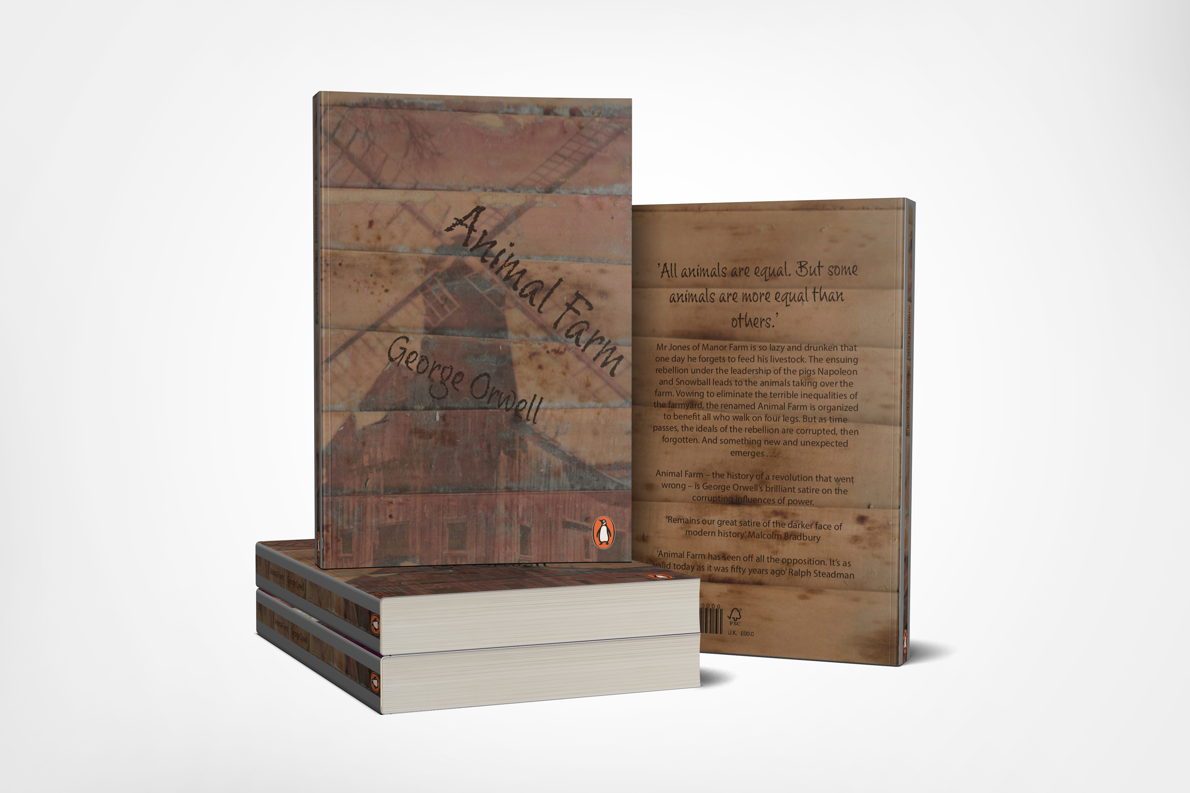 Tasha Livingstone - Animal Farm Book Cover Tasha Livingstone - Animal Farm Book Cover