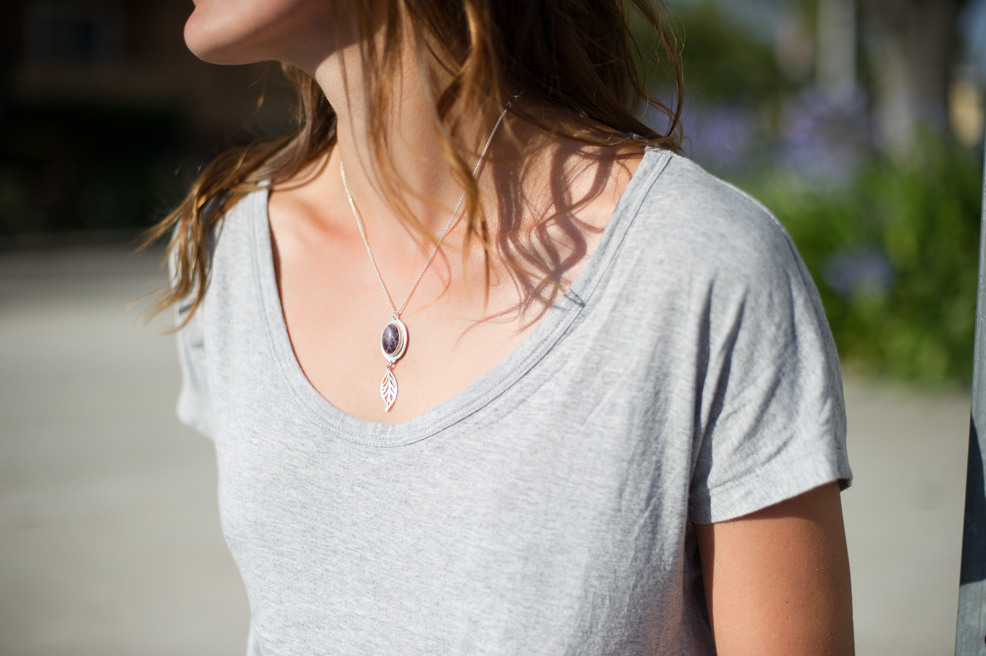 Amethyst Necklace- Sold