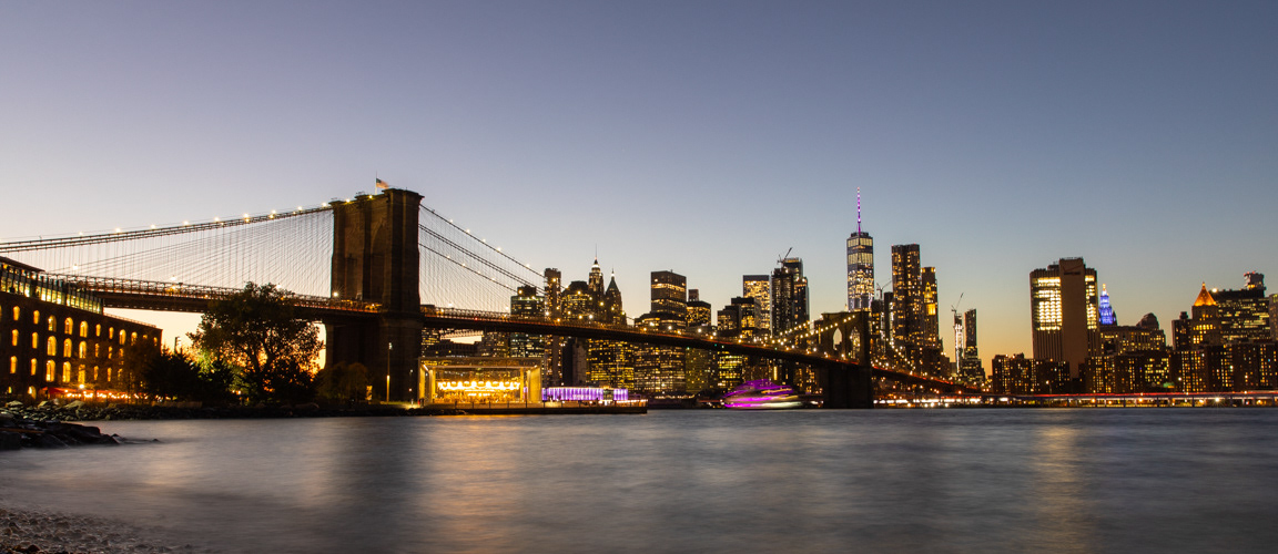 New York, view from Brooklyn