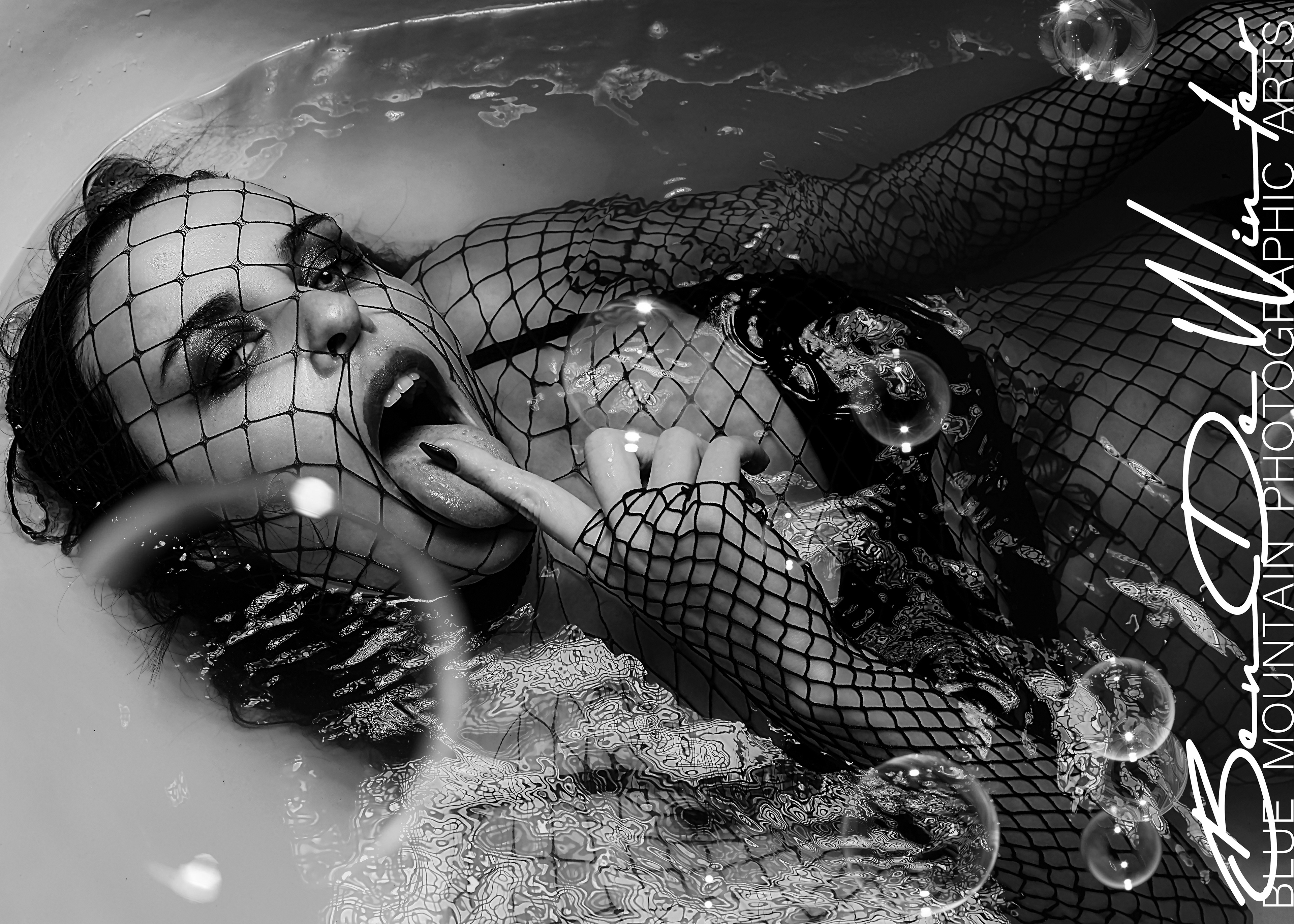Bubble girl