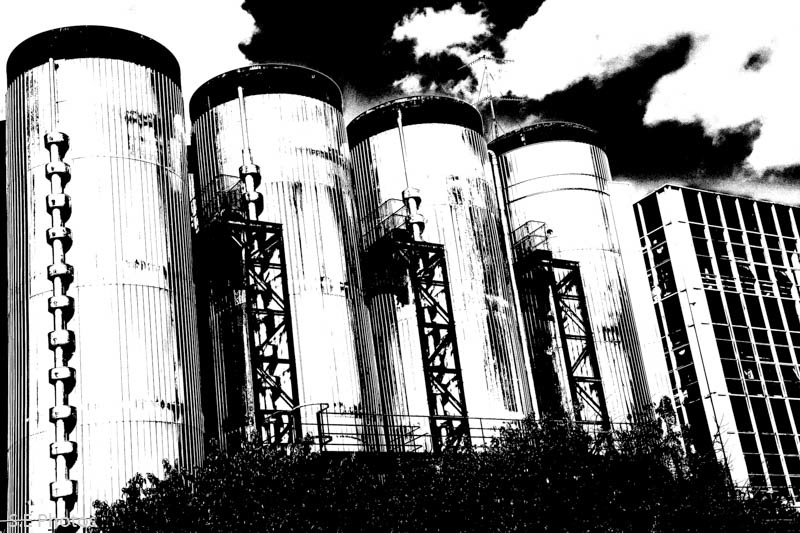 Burton-On-Trent Brewery Towers (study 7)