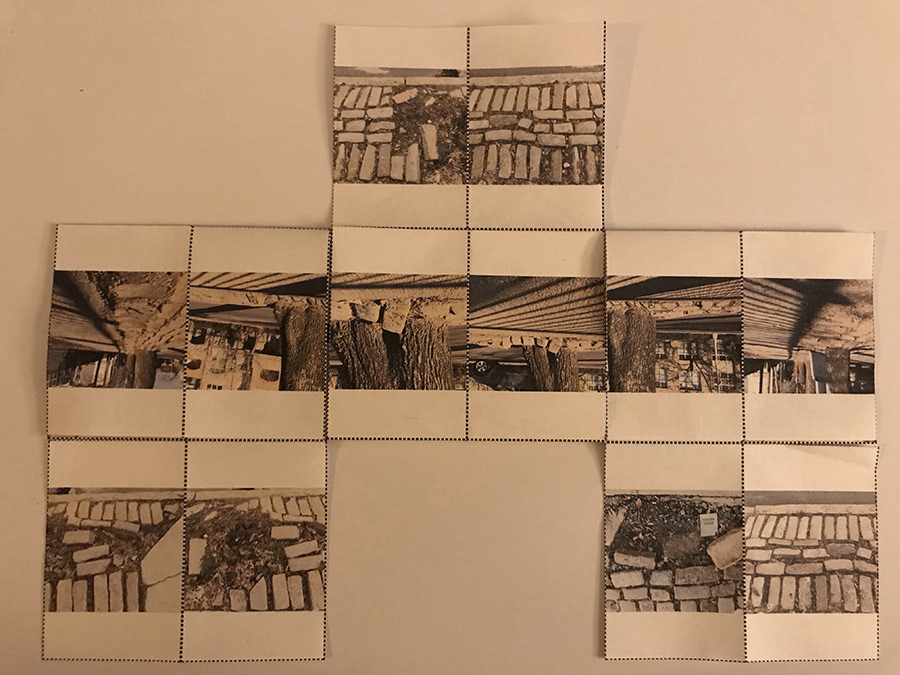 Folding version 1 (see description in preceding image caption.)