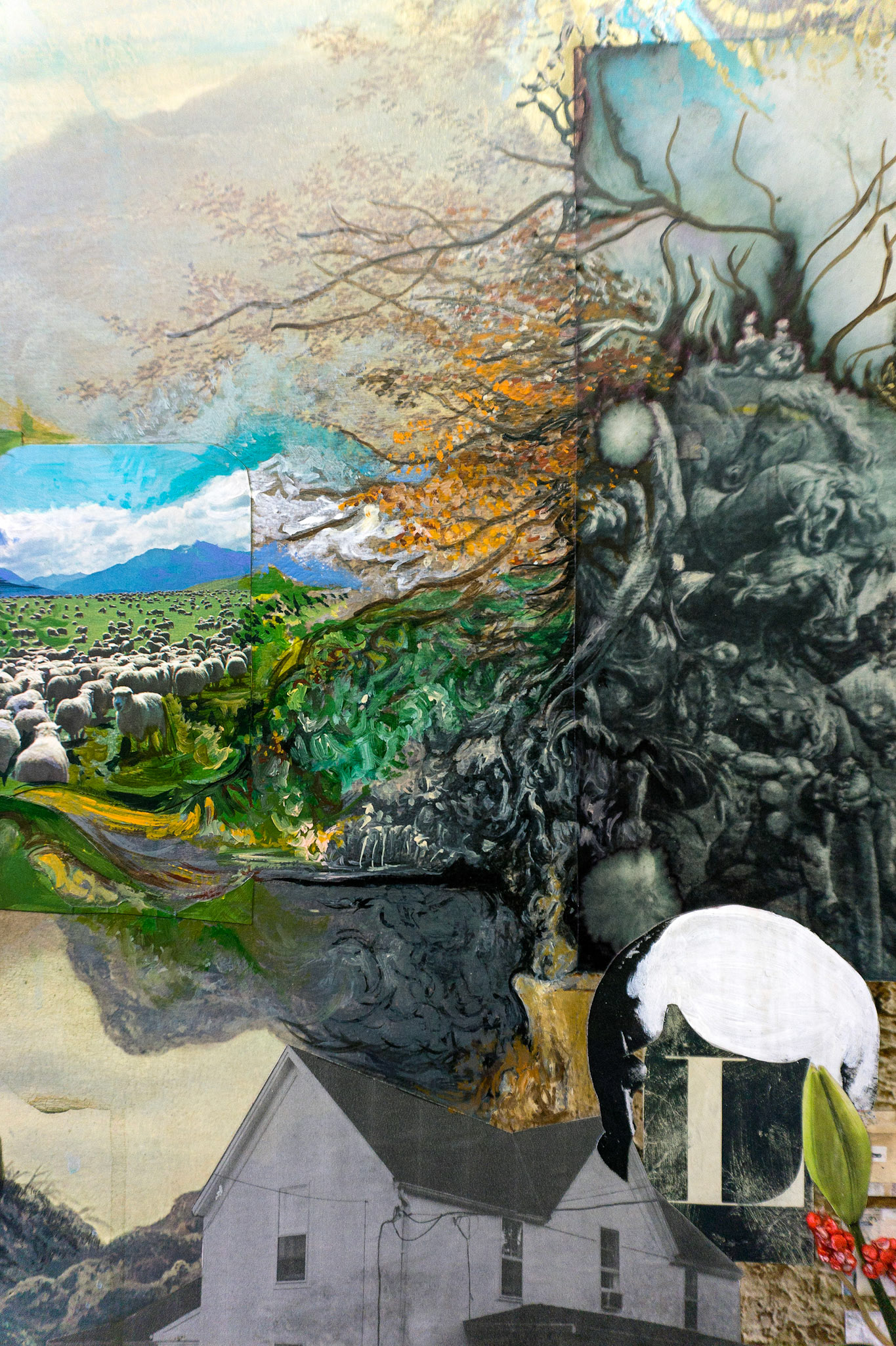 The Melting Mountains Detail