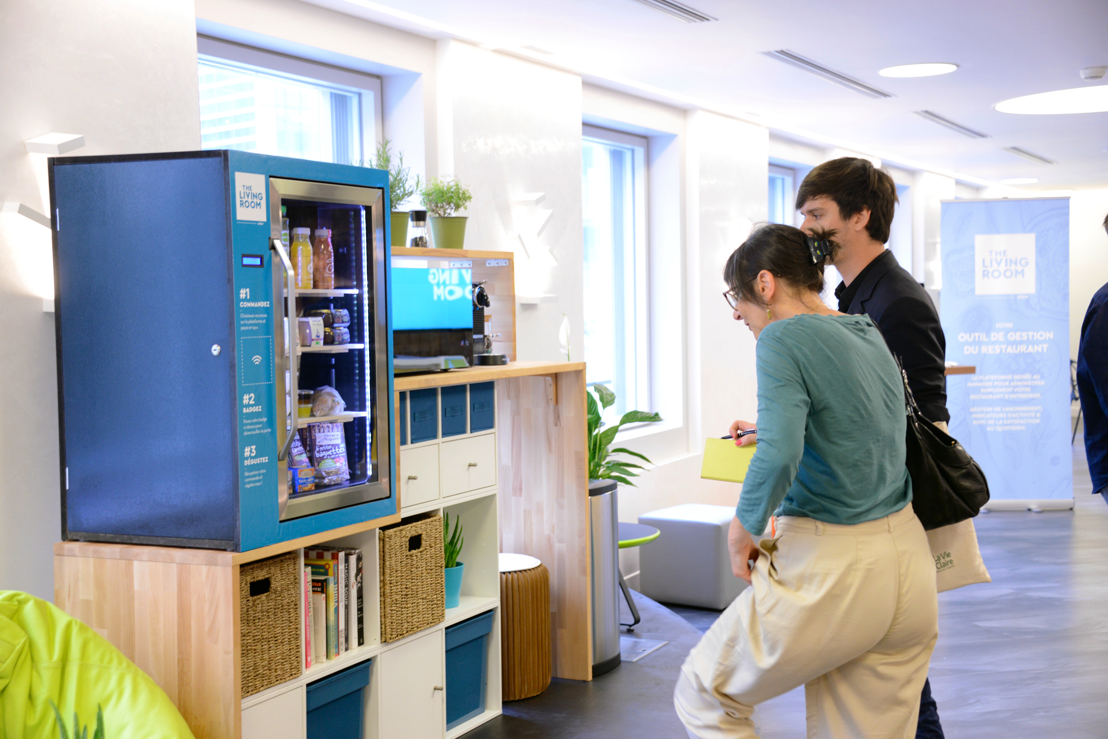 Lancement de la plateforme the living room