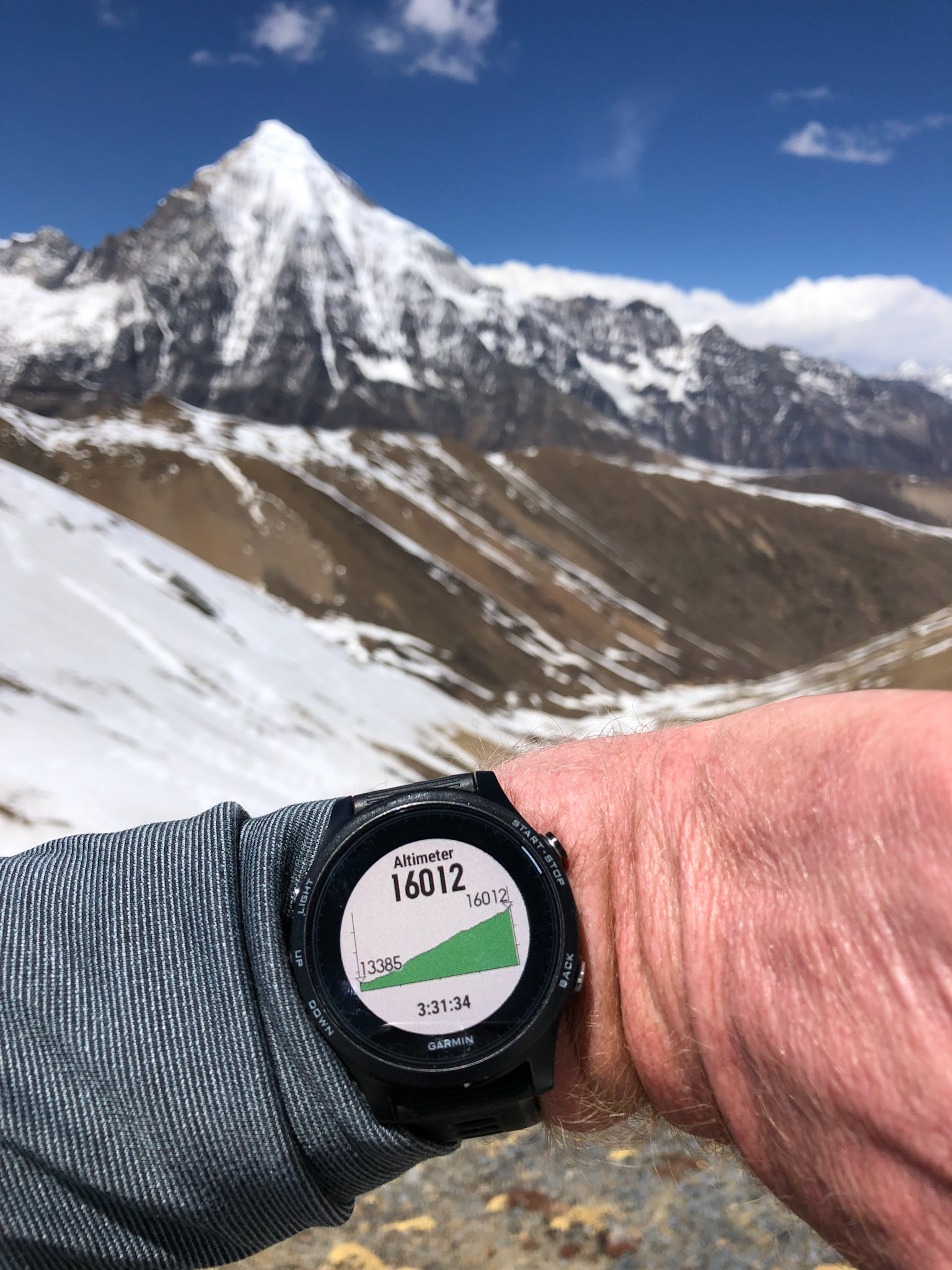 Nyele la Pass - 16,000’ (4880m)