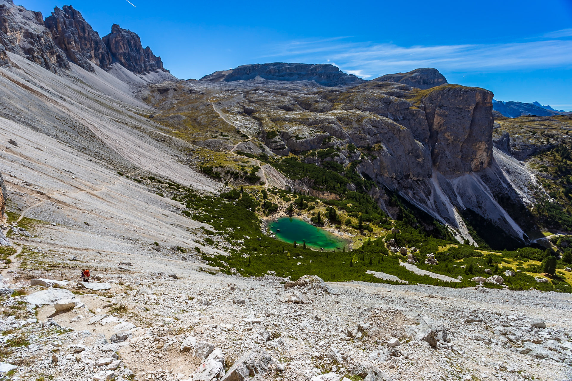 Lech de Lagacio - Colbocia in background
