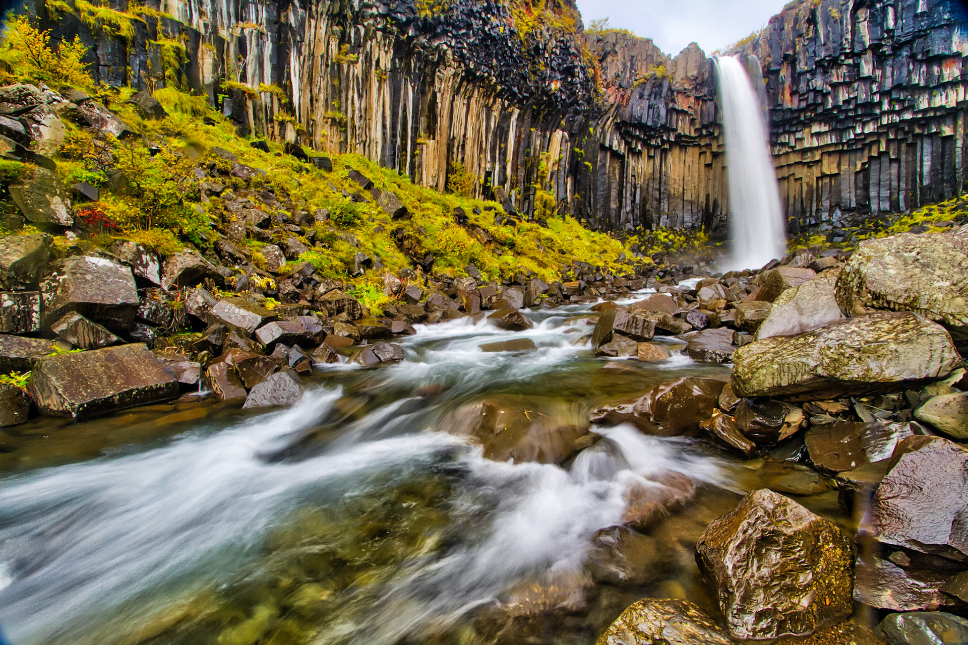 Svartifoss Falls - Skaftafell