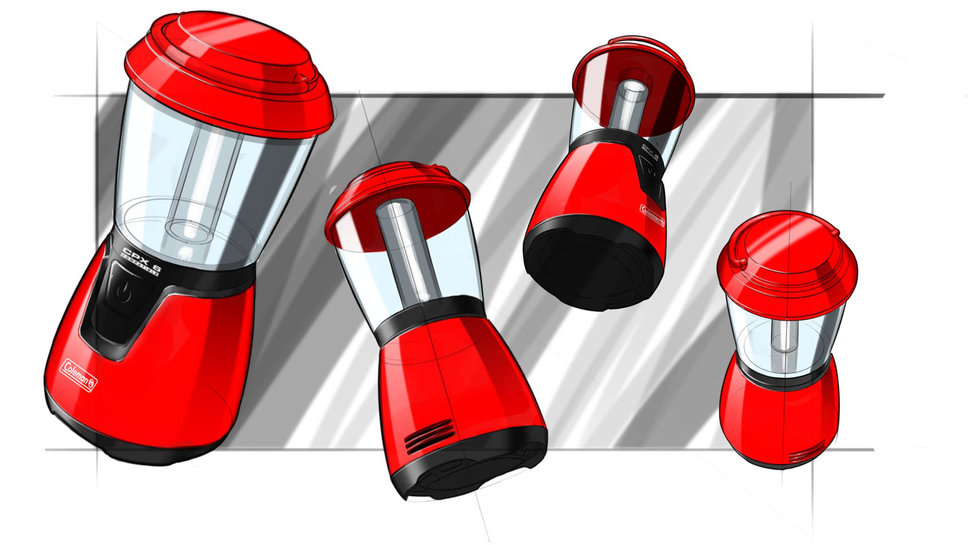 Hoffelddesign Coleman CPX6 Battery Lantern