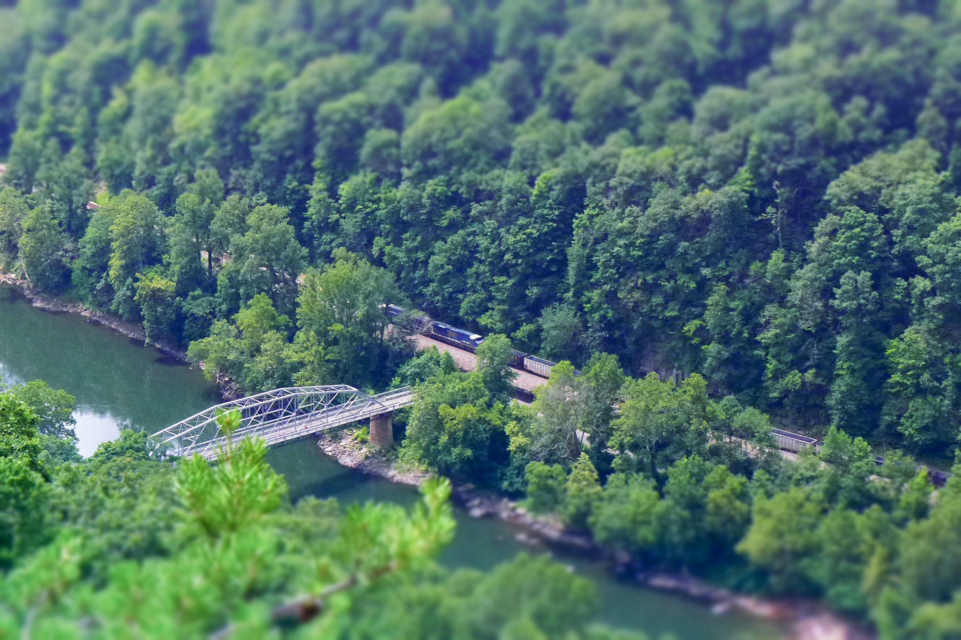 Tilt Shift Train