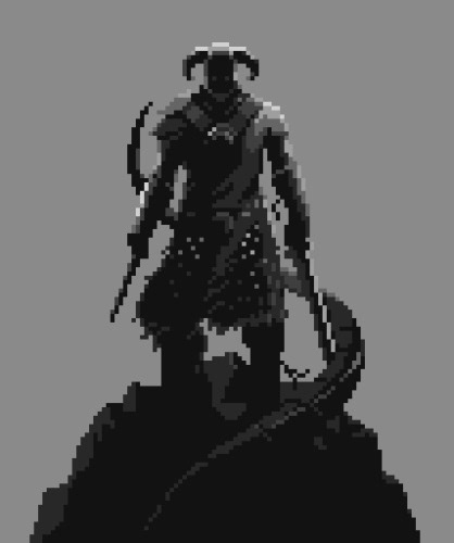 Douglas Hand Skyrim Pixelborn