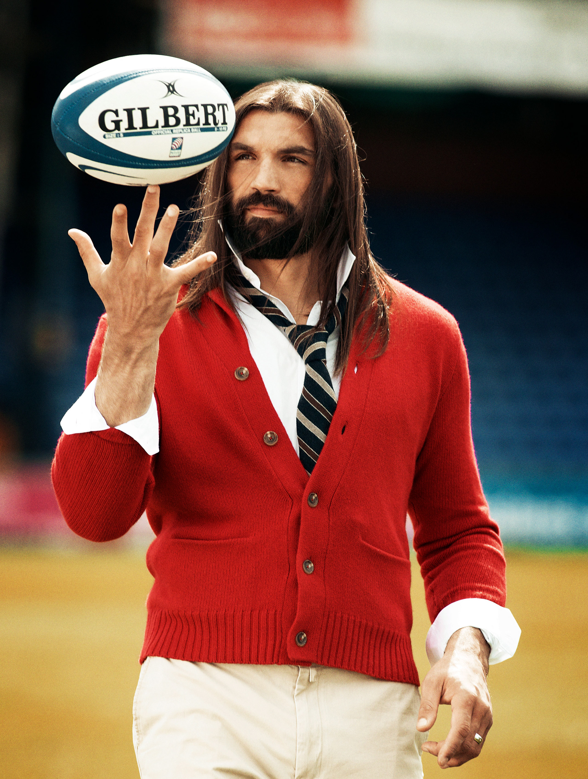 Giampaolo Vimercati Sports Equestrian Photography Sebastien Chabal Rugby Player