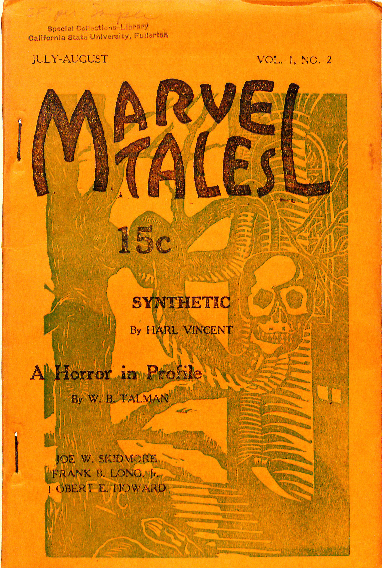 Marvel Tales. No. 2 (July-August 1934).