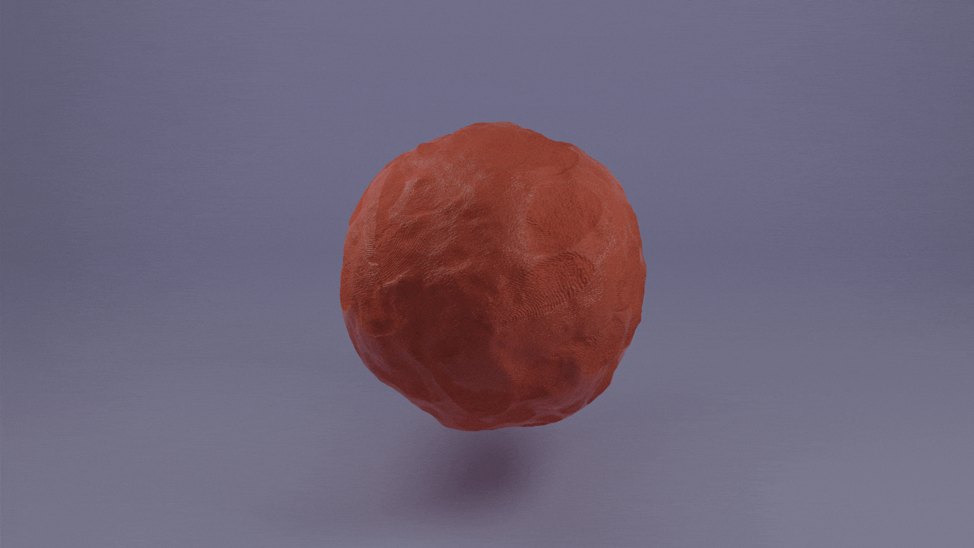 Procedural stop-motion clay shader