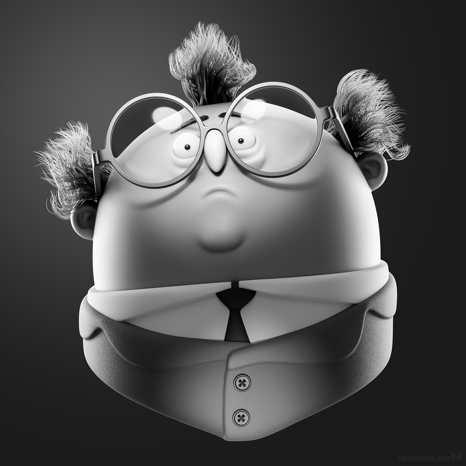 geek, professor, genius, character, 3d, design, character design, funny, quirky, wacky, illustration, illustrator