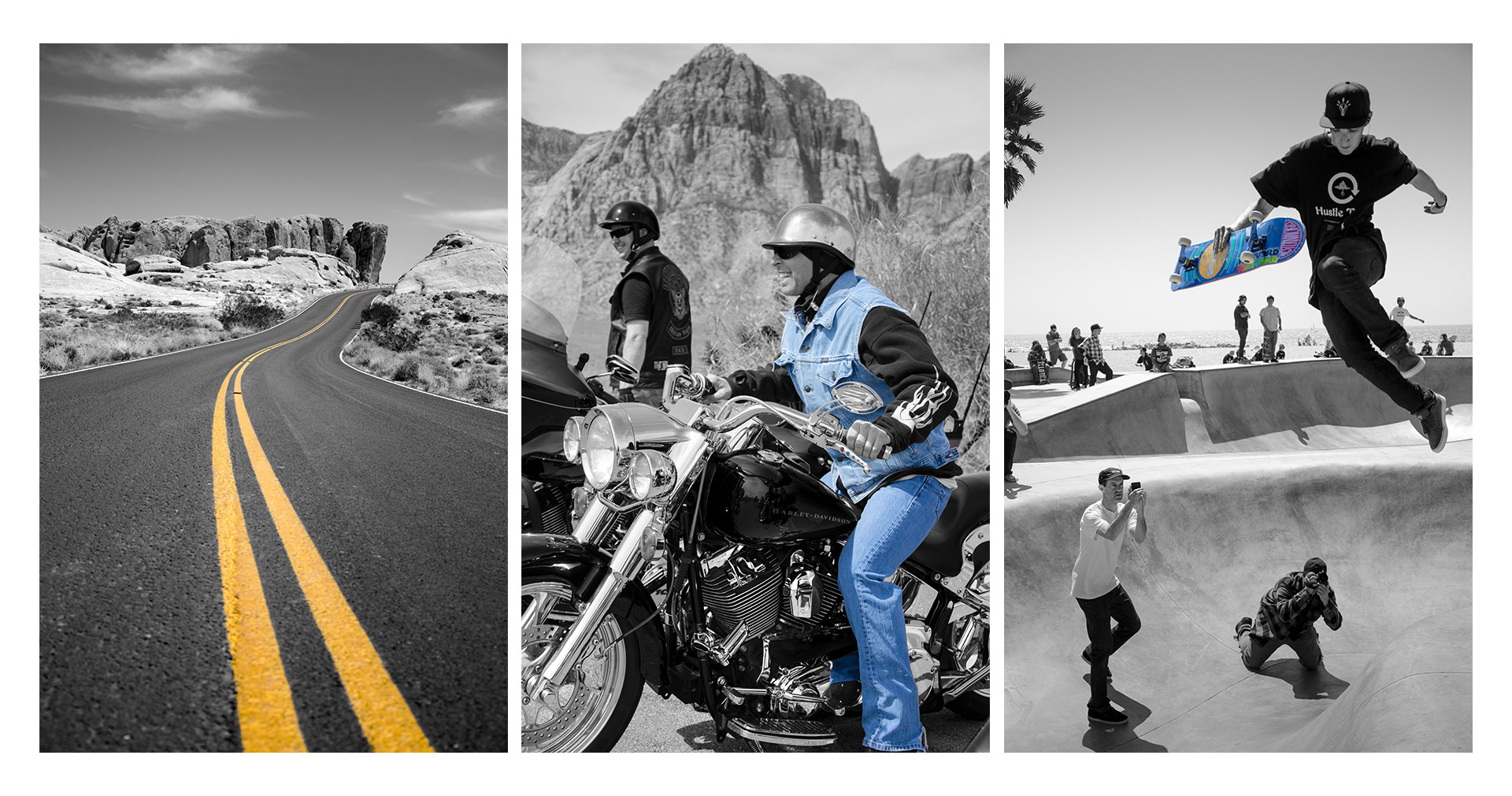 Images from Las Vegas and Los Angeles