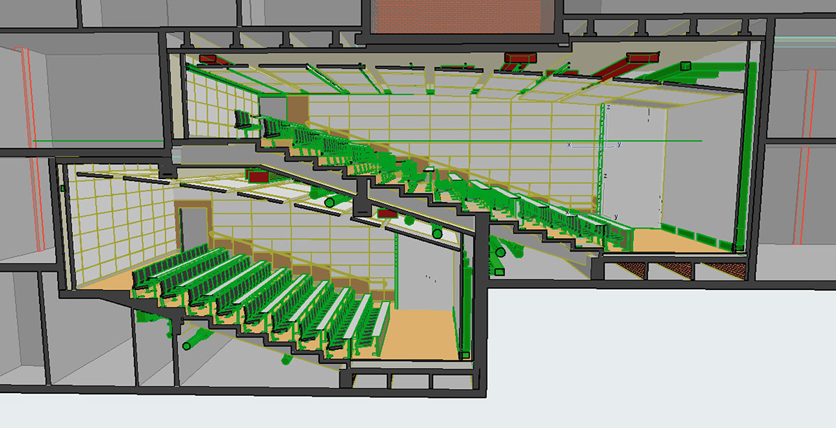 Moss Architecture . Interiors Ltd - Lecture Theatres