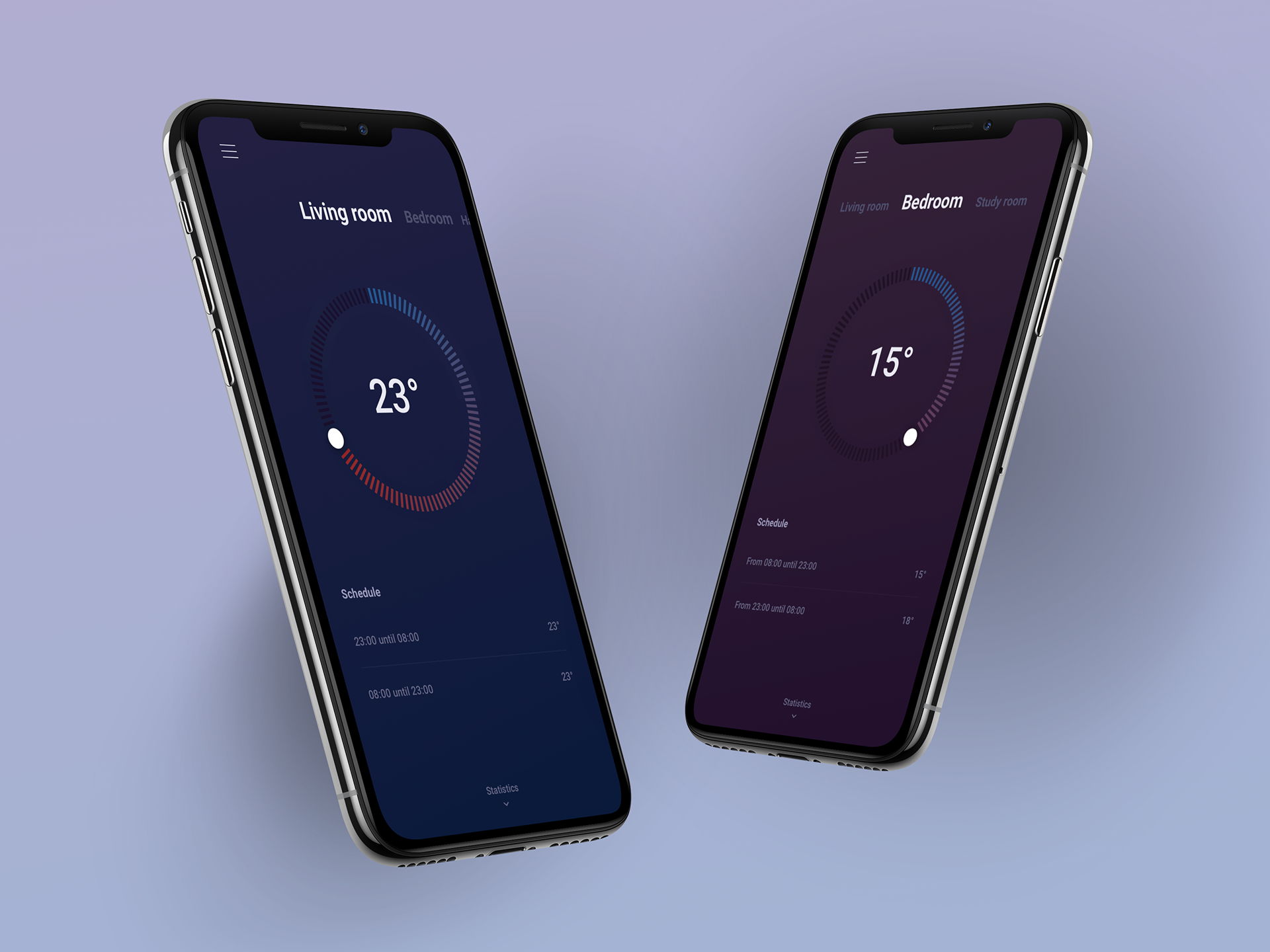 App Design - Thermostat by Milan Houter