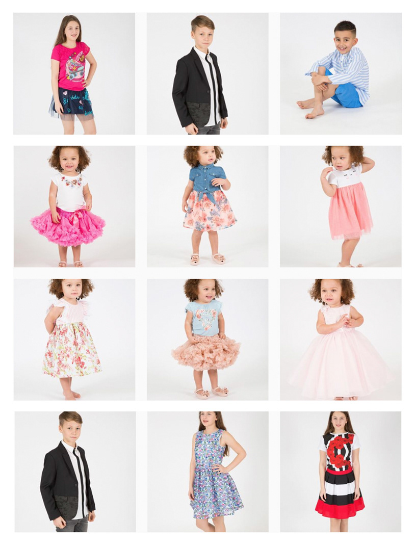 Lindsey ahmet graphic designer and photographer social media design for kids fashion mart