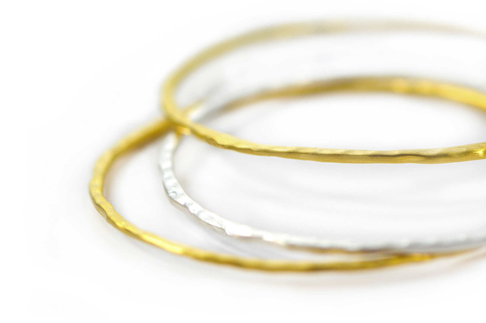 Sia Shafer gold and silver bracelets Product retail photography