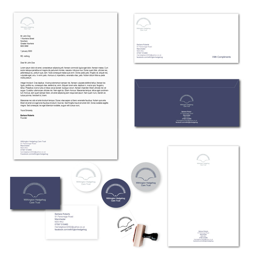 Lindsey l ahmet graphic designer Stationery design services image