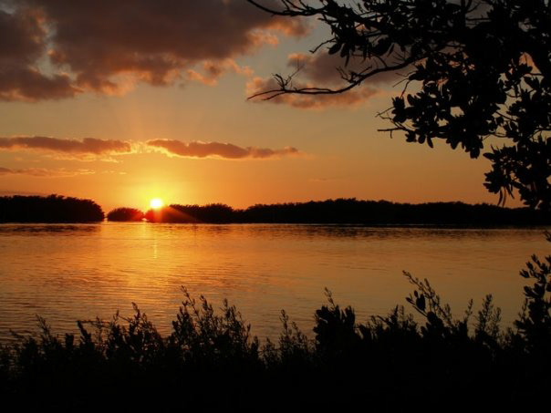 sunset on islamorada, fl