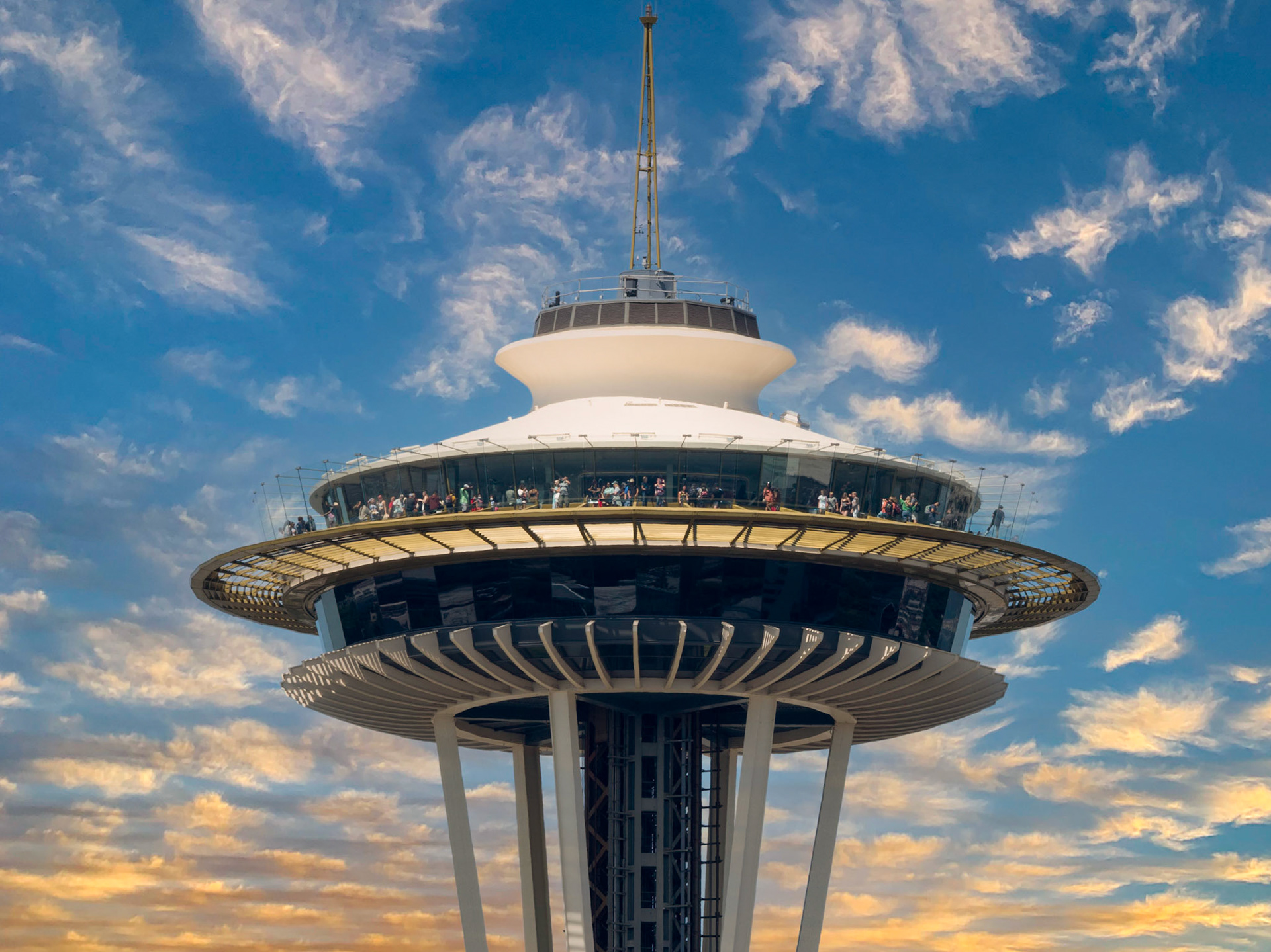 Space Needle from the Celebrity Millennium