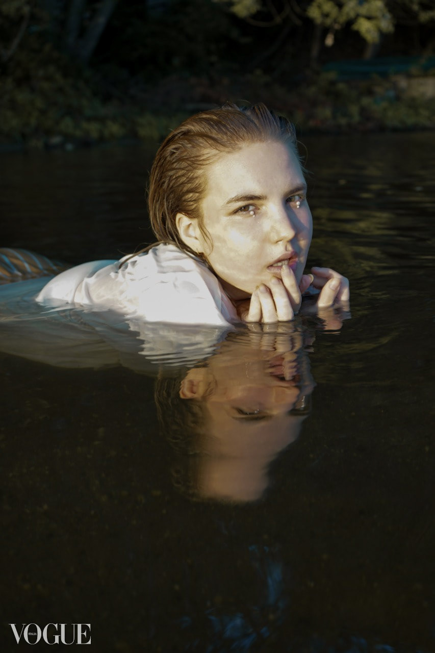 Voluntarily Drowning no. 2 was also taken in the summer of 2019 and shortly accepted into PhotoVogue. Both images were taken in Central Connecticut.