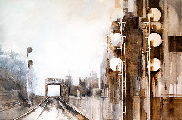 "As Far as one Can See" / Oil on Canvas / 24" x 36" / CAD 1200$