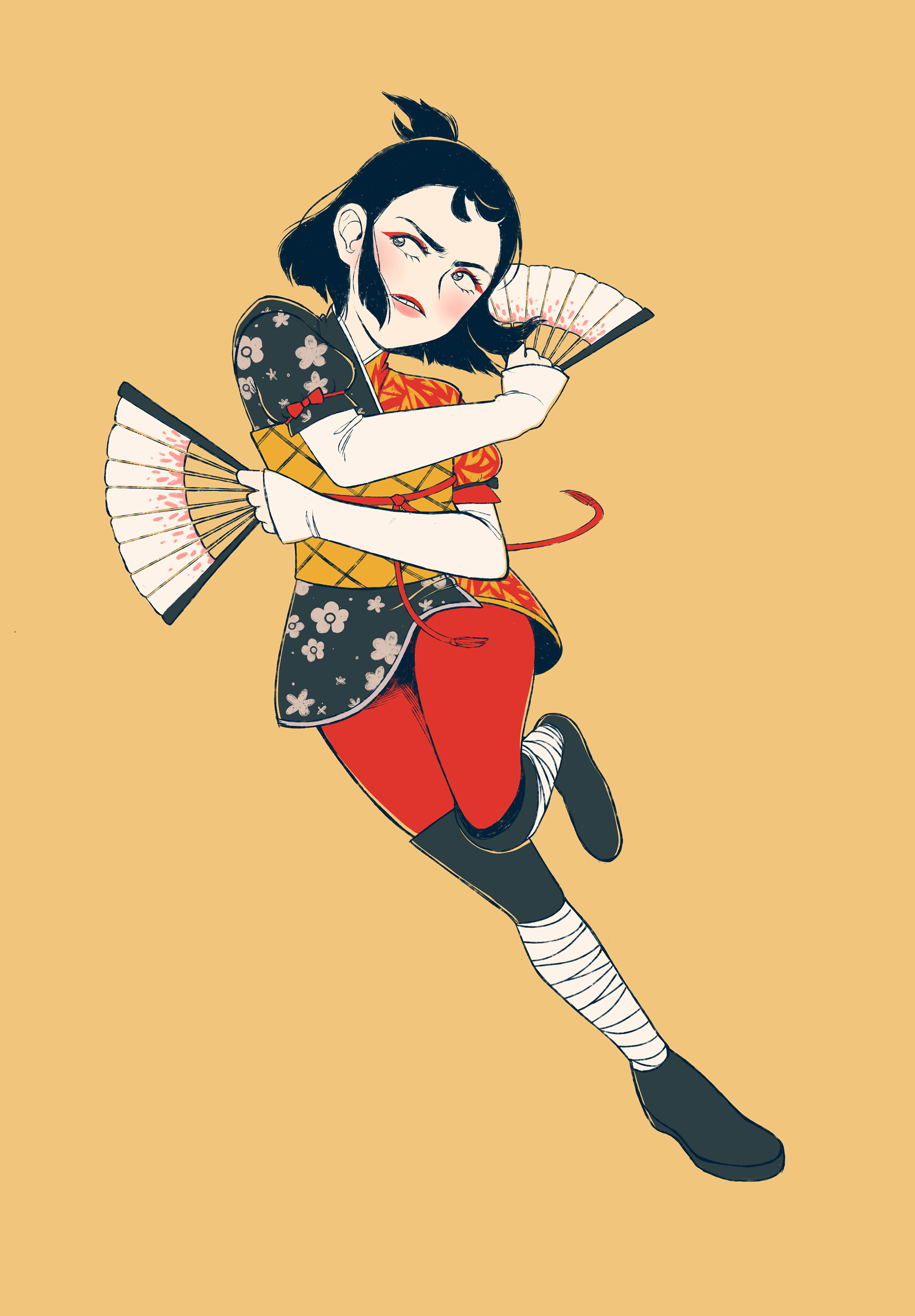 Dara Insixiengmay 3d Rigger Illustration