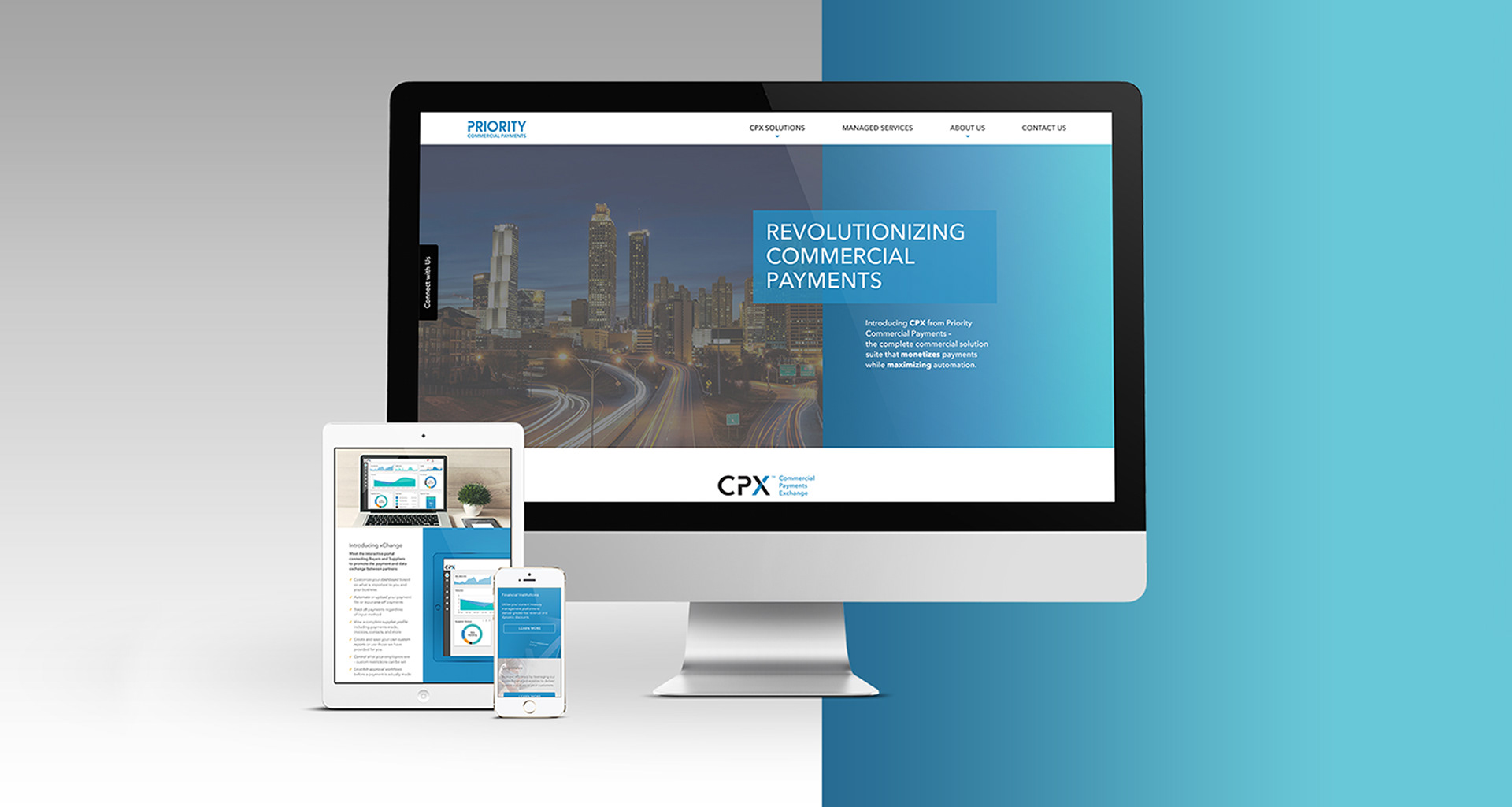 website design, financial services and business