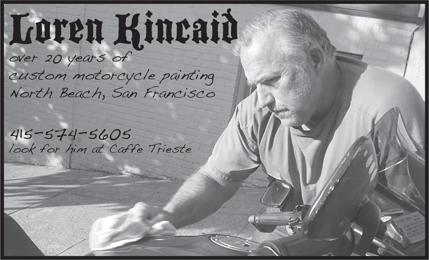 Ad for Loren Kincaid
