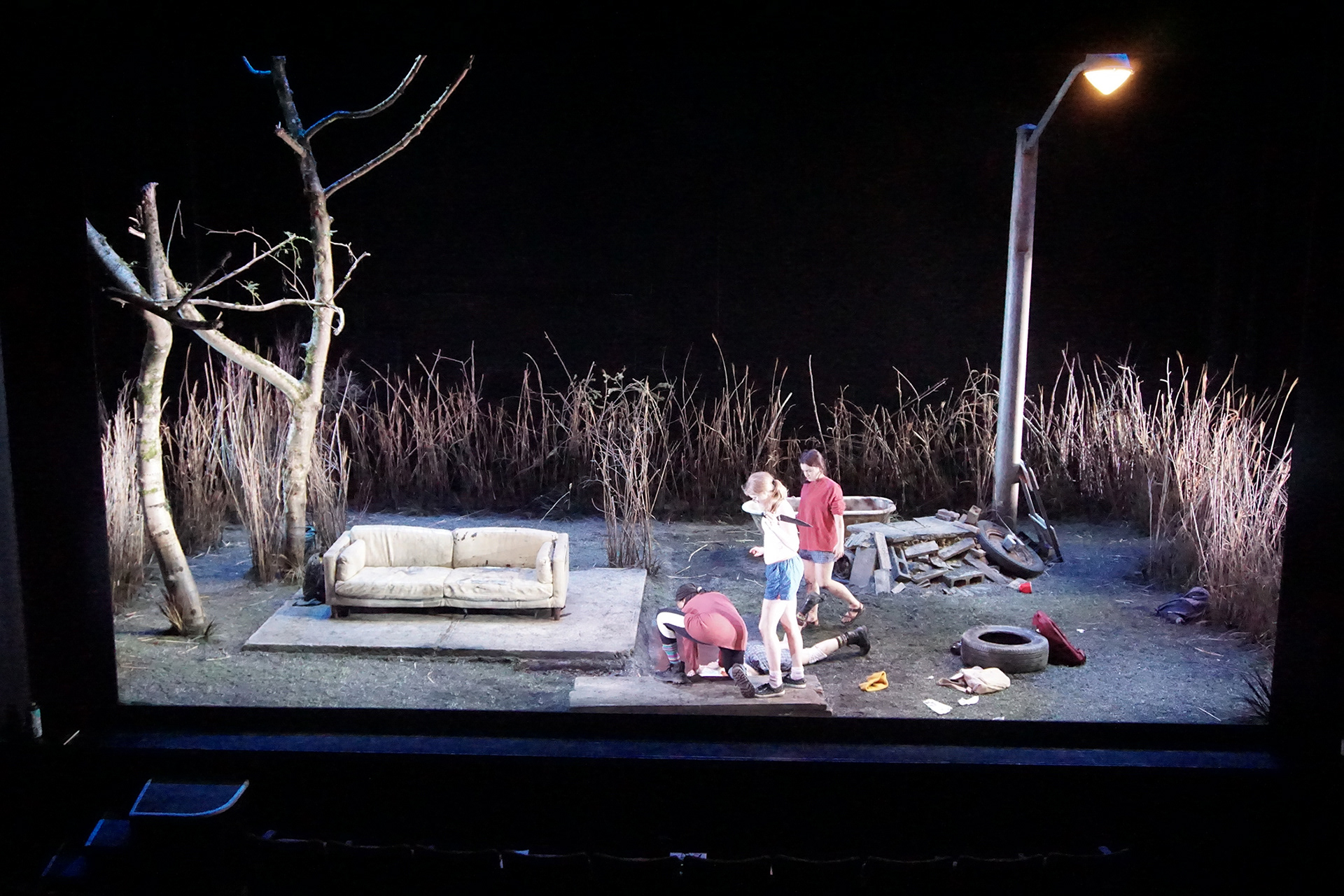 Drowning rehearsal
