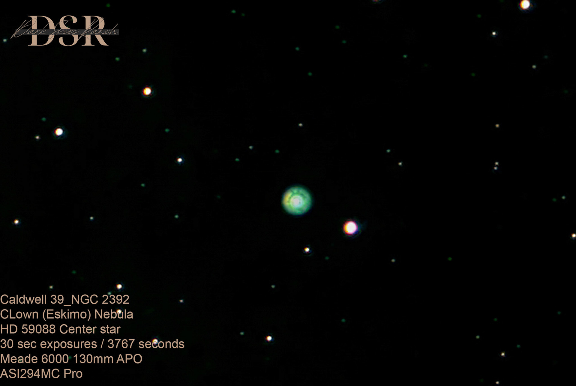 Clown (Eskimo) Nebula