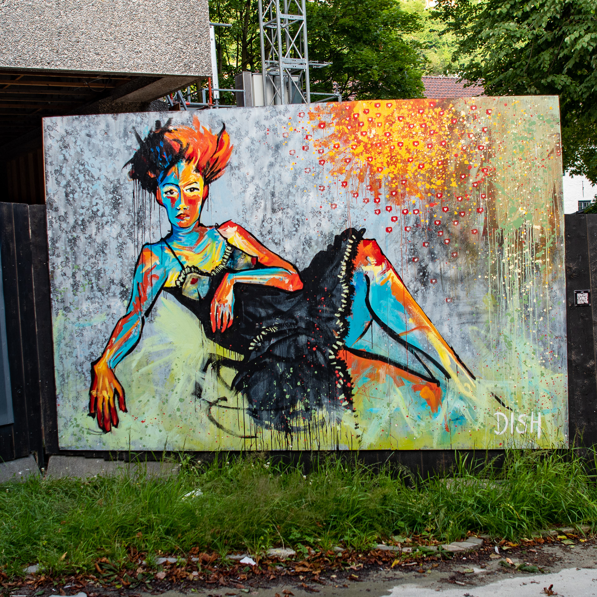 Art by Dish in Bergen, Norway