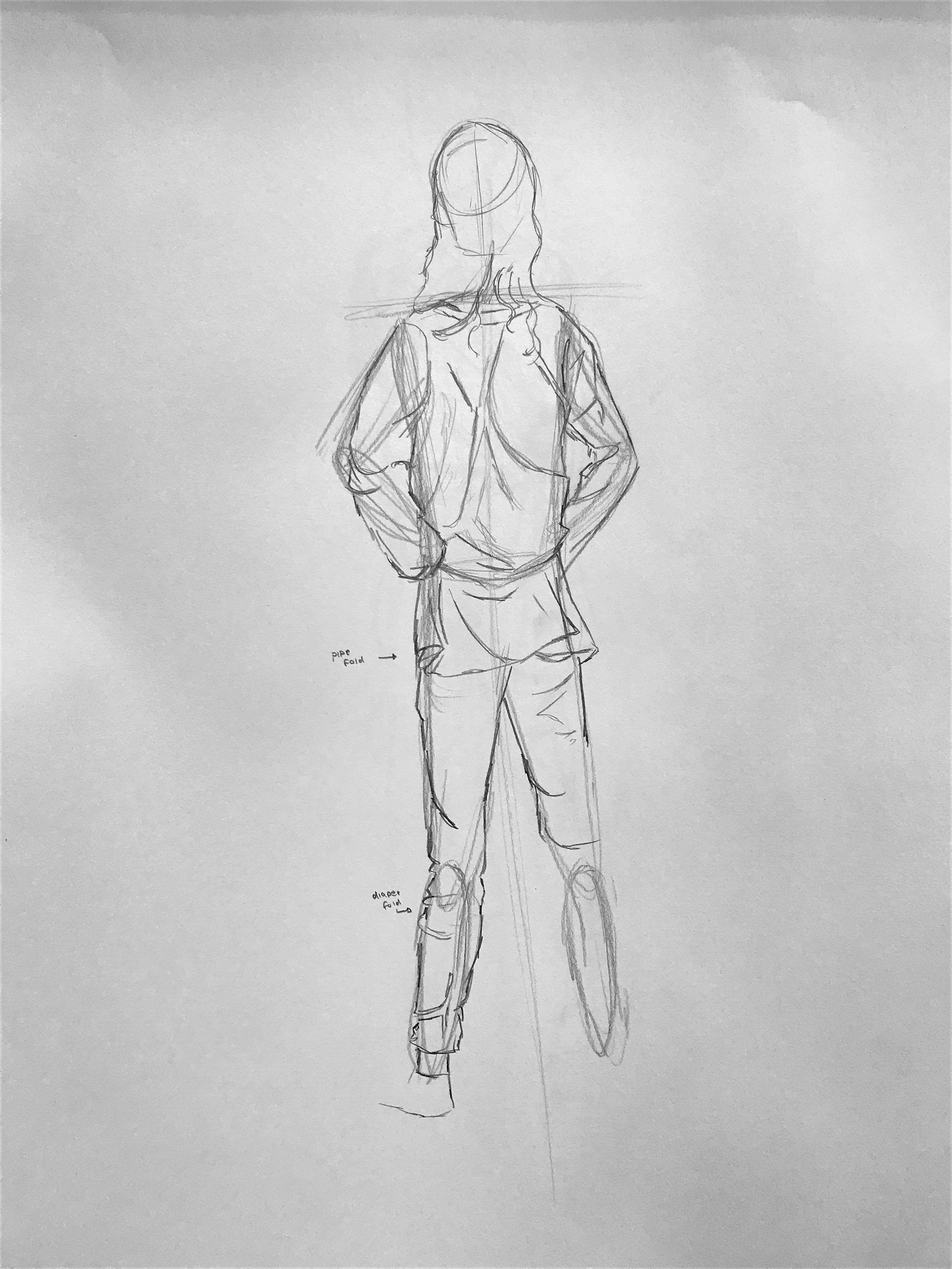 Clothing Fold Practice approx 5-10 minutes