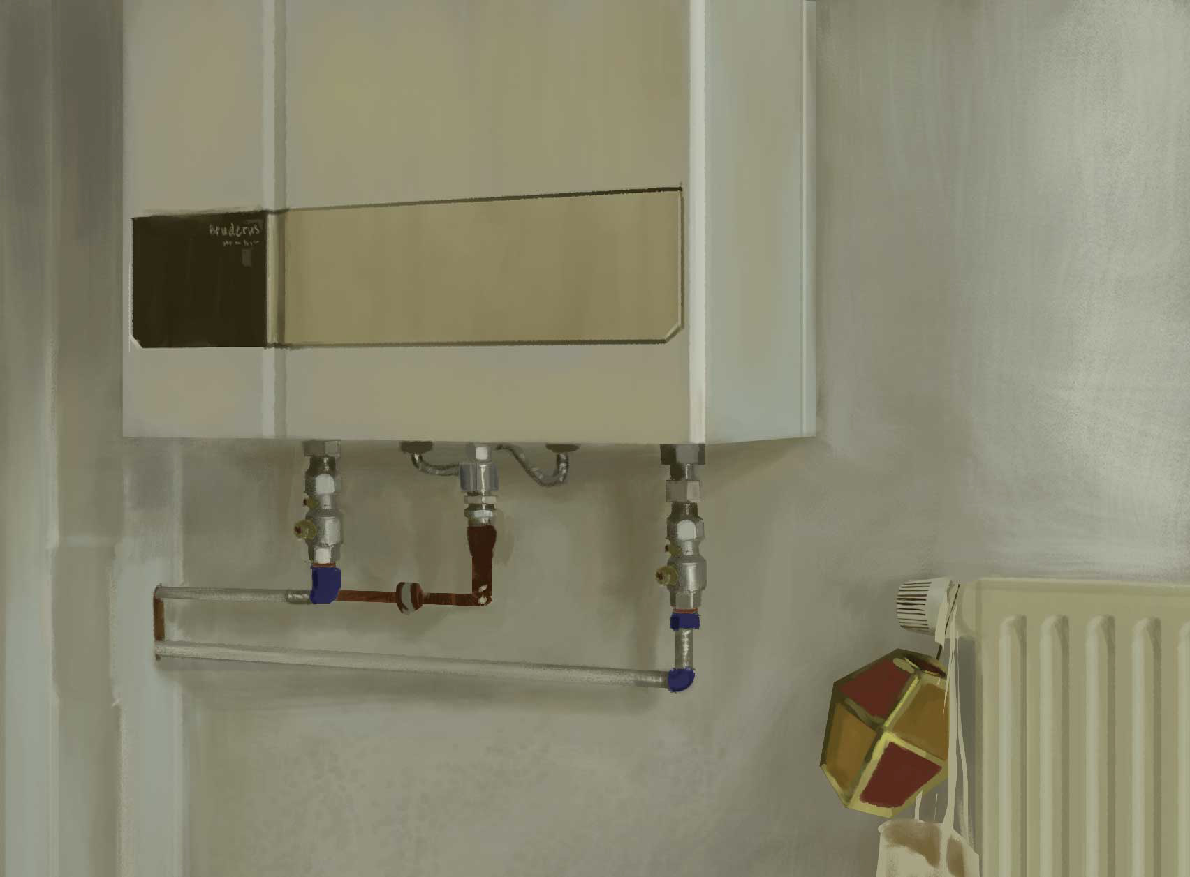 warm greys - life study