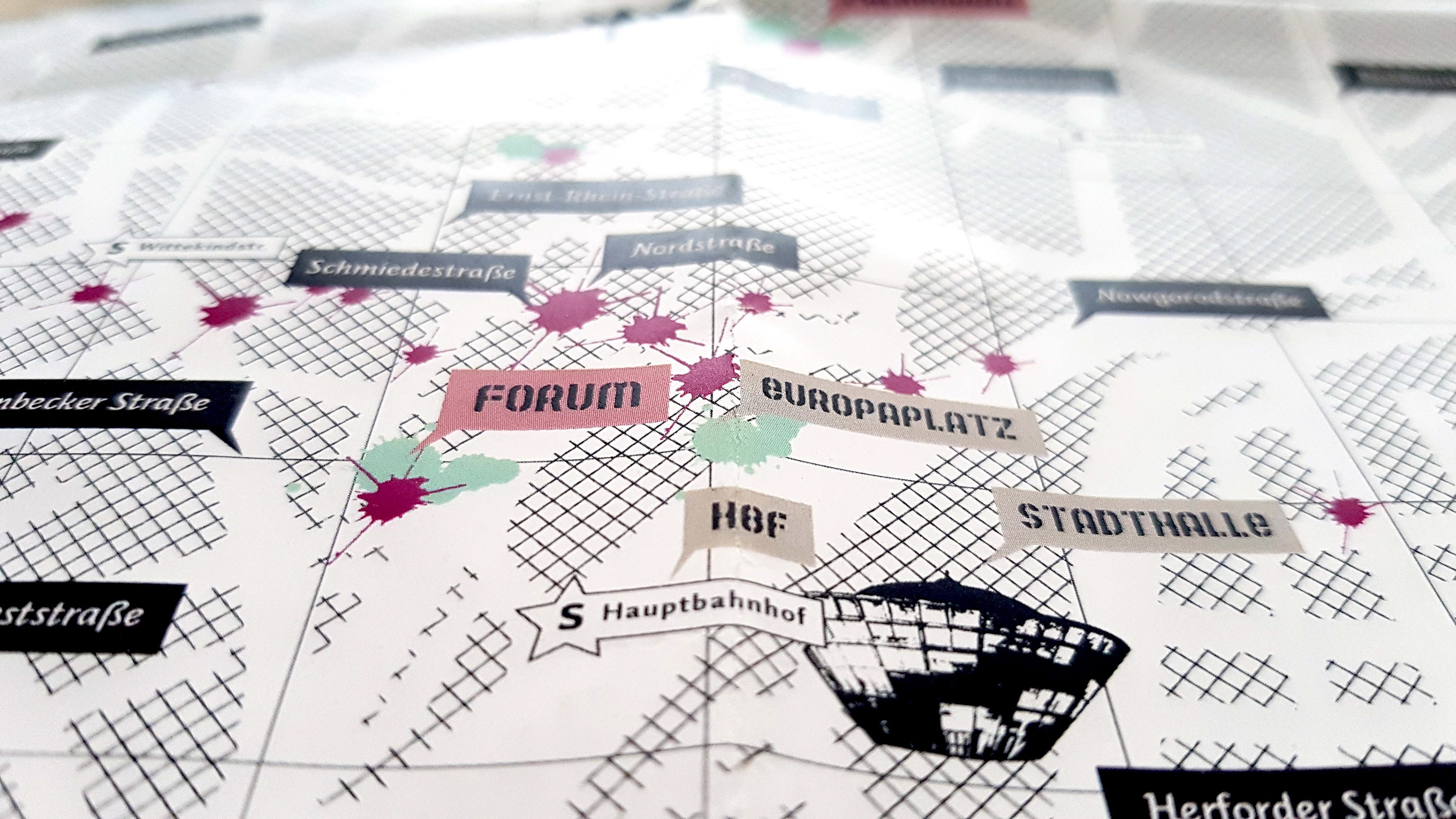 Detail Stadtplan Urbane Codes
