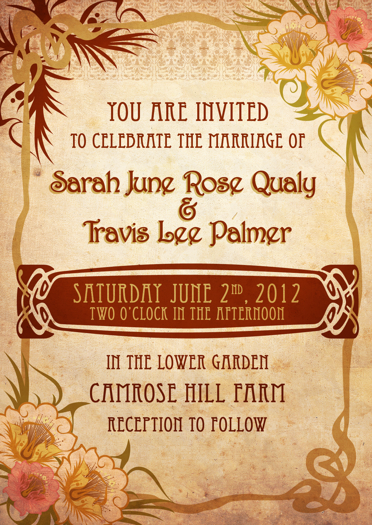 Ceremony Invitation
