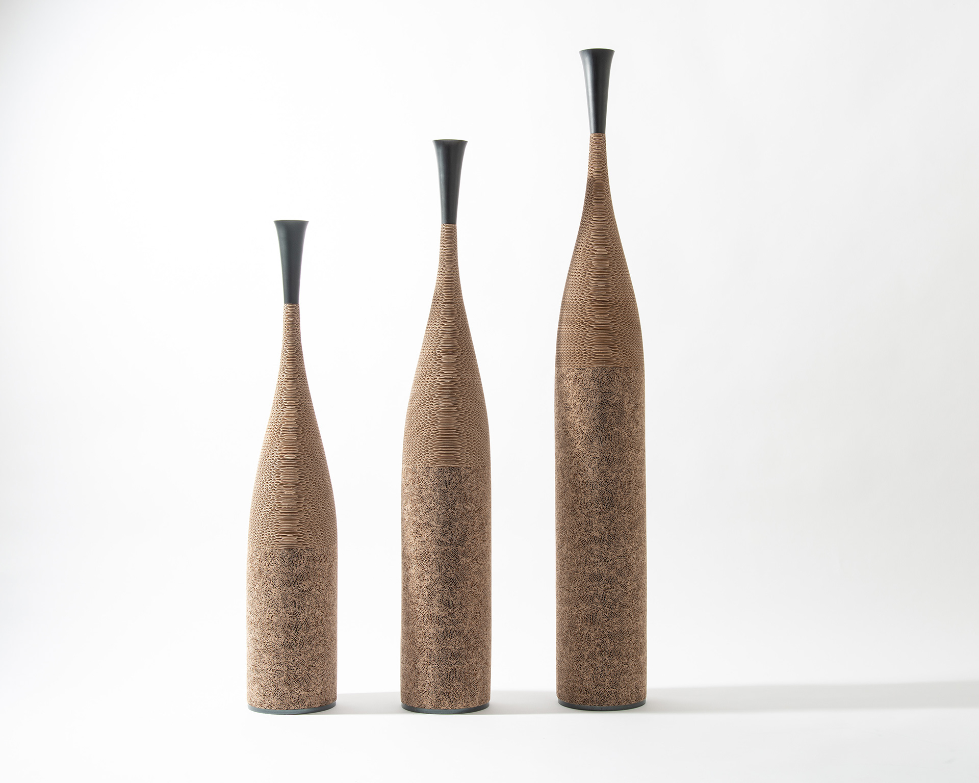 Sculpture "Sage PM" 600€ / "Sage MM" 750€ / "Sage GM" 900€ / Ensemble 3 sculptures 2 200€