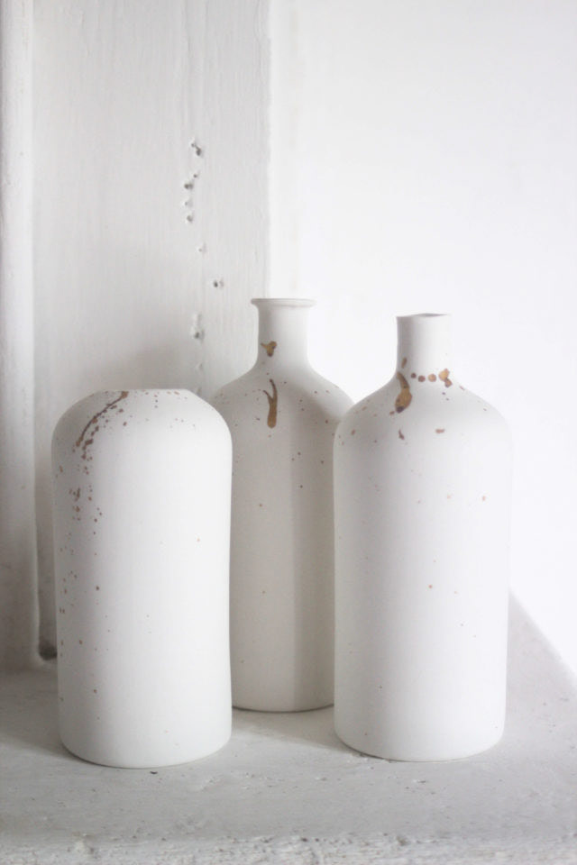 Vase M, avec goulot, sans goulot, bouteille - Porcelaine - 39€