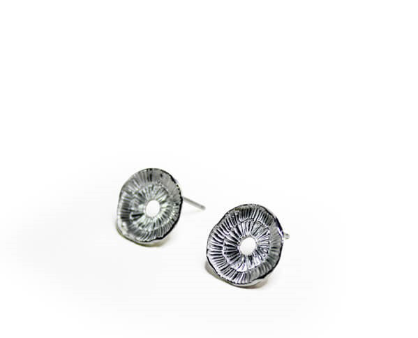 BO puces argent 2 sillons courts 51€